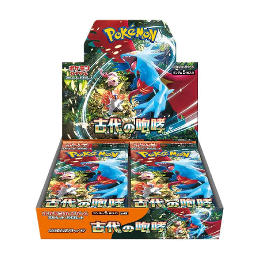 Display 30 boosters Pokémon Ancient Roar (sv4K) 🇯🇵