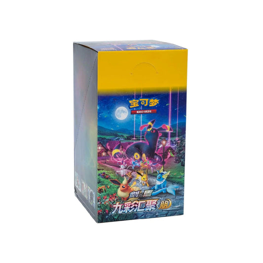 Display 24 boosters Pokémon Nine Colors Gathering (cs4aC) 🇨🇳