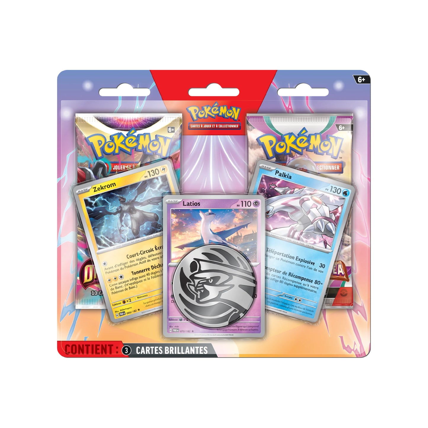 Duopack Pokémon Origine Perdue EB11 Évolutions à Paldea EV2 Latios, Zekrom, Palkia - Pokemagic