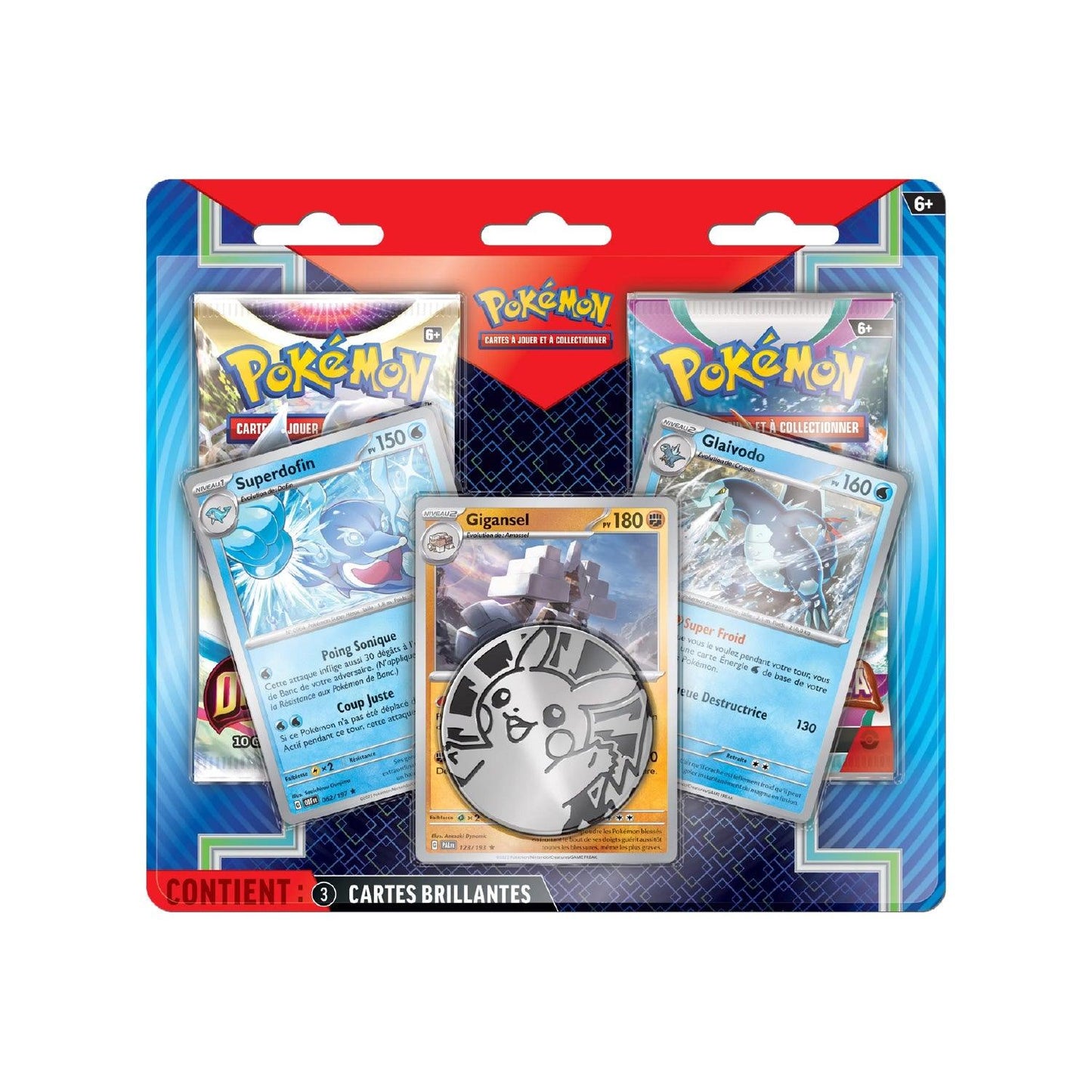 Duopack Pokémon Origine Perdue EB11 Évolutions à Paldea EV2 Superdofin, Gigansel, Glaivodo - Pokemagic