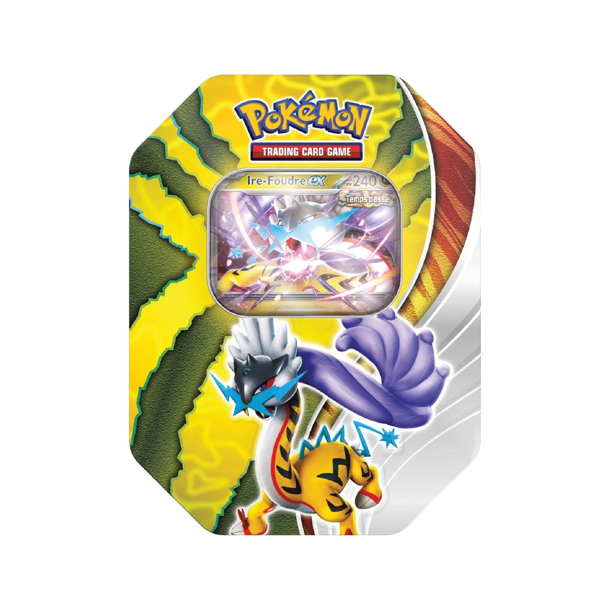 Pokebox Tin Destinée Paradoxe Pokémon Ire-Foudre-ex - Pokemagic