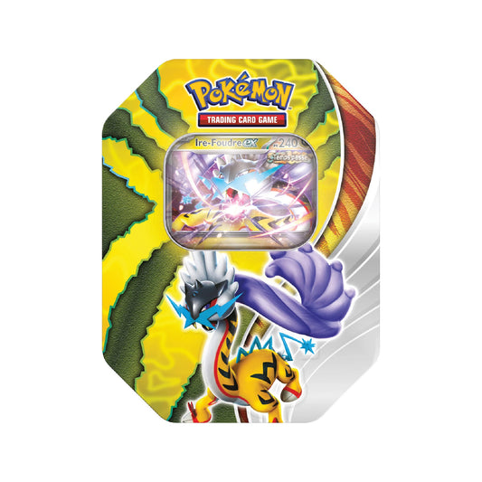 Pokebox Tin Destinée Paradoxe Pokémon Ire-Foudre-ex - Pokemagic