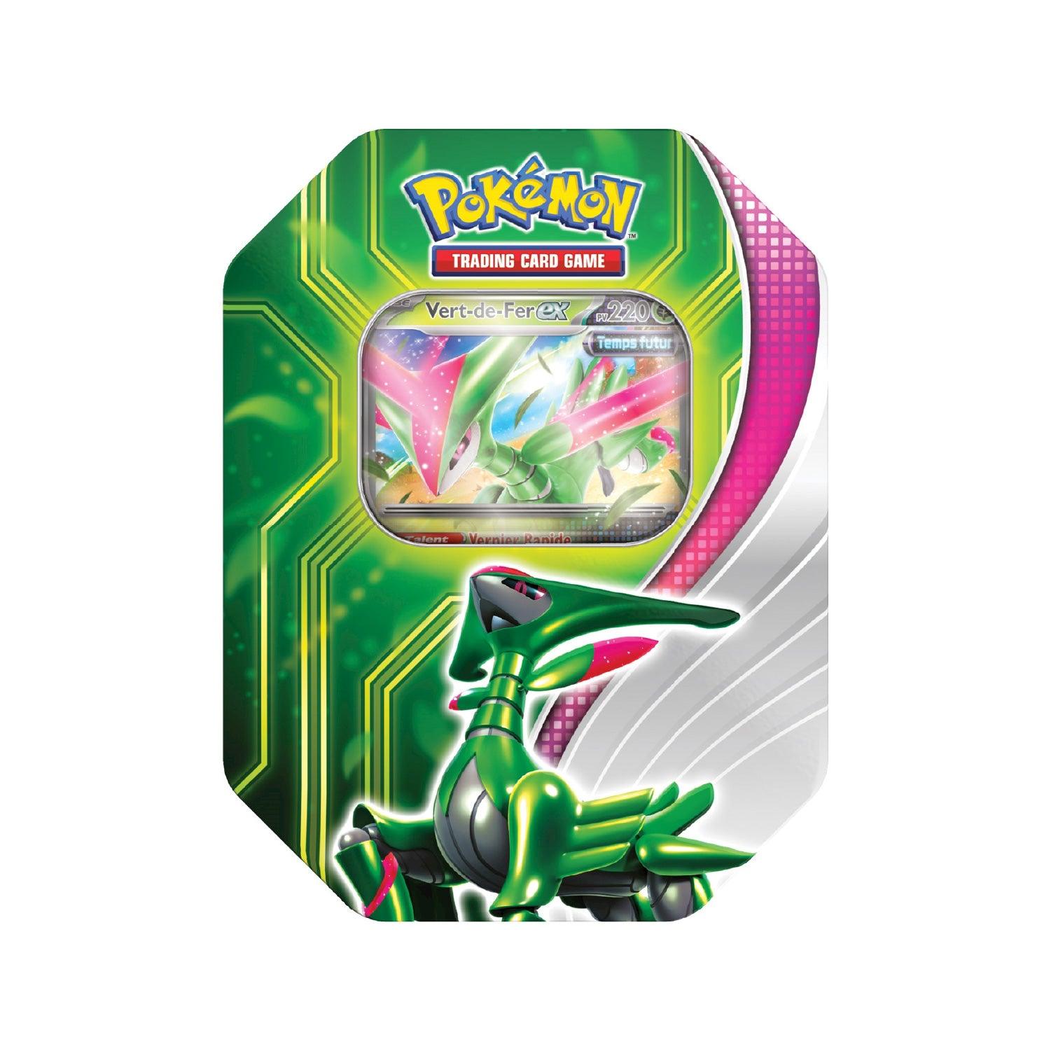 Pokébox Tin Choc Paradoxe Pokémon Vert-de-Fer-ex - Pokemagic