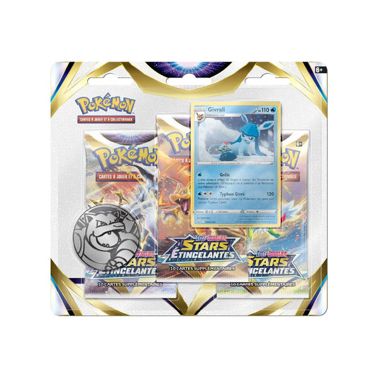 Tripack Pokémon Stars Étincelantes (EB9) Givrali 🇫🇷