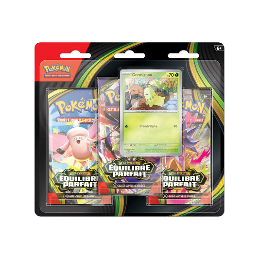 Tripack Pokémon Équilibre Parfait ME3 Germignon - Pokemagic