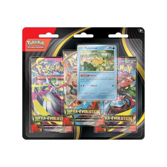 Tripack Pokémon Méga-Évolution ME1 Psykokwak - Pokemagic
