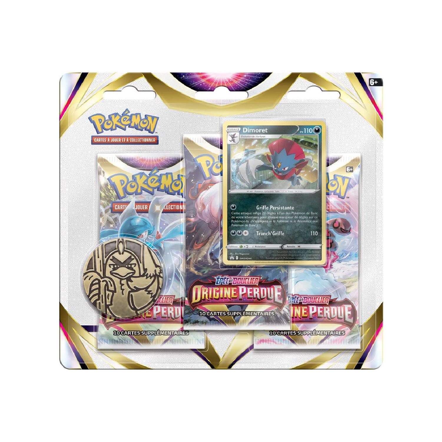 Tripack Pokémon Origine Perdue EB11 Dimoret - Pokemagic