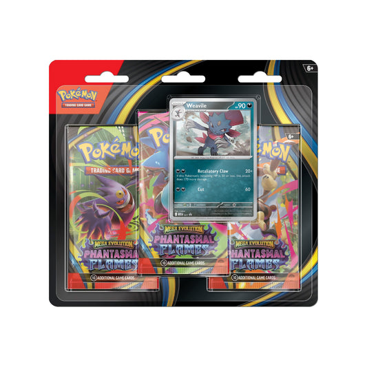 Tripack Pokémon Flammes Fantasmagoriques ME2 Dimoret - Pokemagic