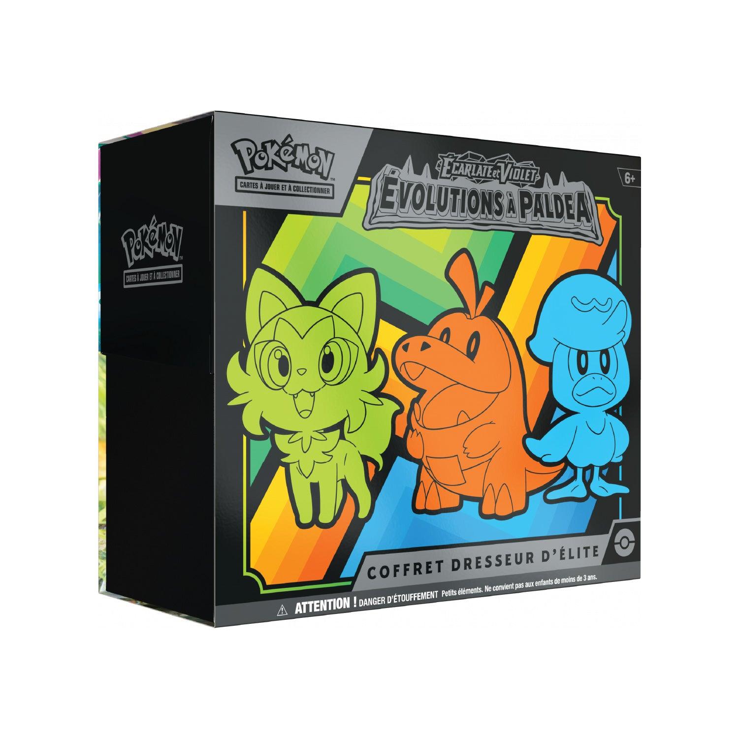 Coffret Dresseur d'Élite ETB Pokémon Évolutions à Paldea EV2 - Pokemagic