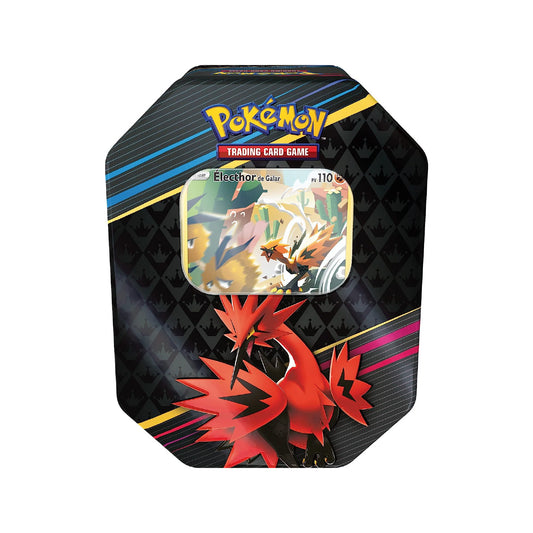 Pokébox Tin Pokémon Zénith Suprême (EB12.5) Électhor de Galar 🇫🇷