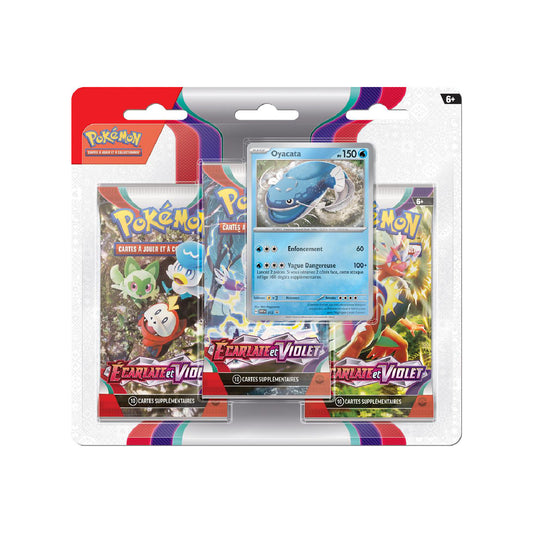 Tri-pack Pokémon Écarlate et Violet (EV1) Oyacata 🇫🇷